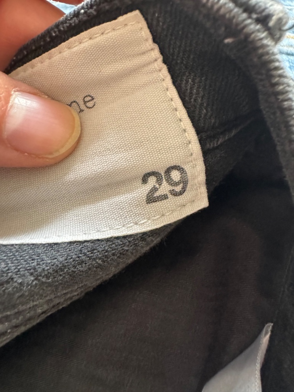 rag & bone Extra Slim Fit 1 Black Jeans Size 29 - Picture 8 of 8